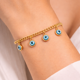 Nazar Charm Chain Bracelet