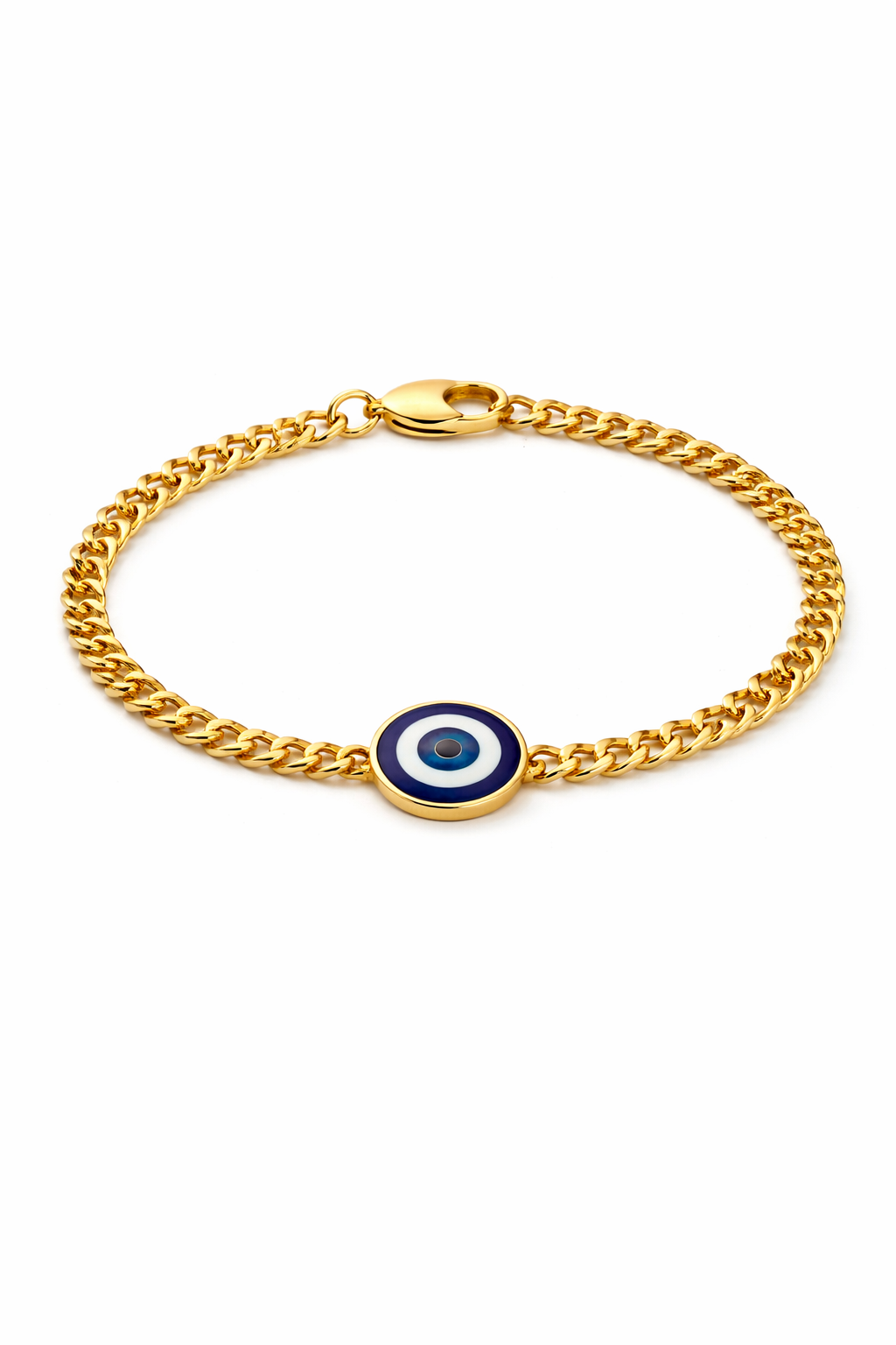 Evil Eye Gold Bracelet